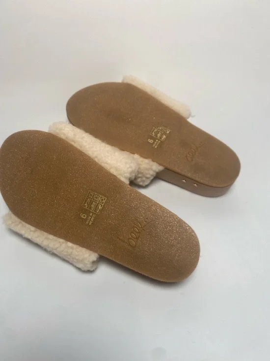 beek x anthropolgie Pelican Shearling Sandals - Picture 11 of 12